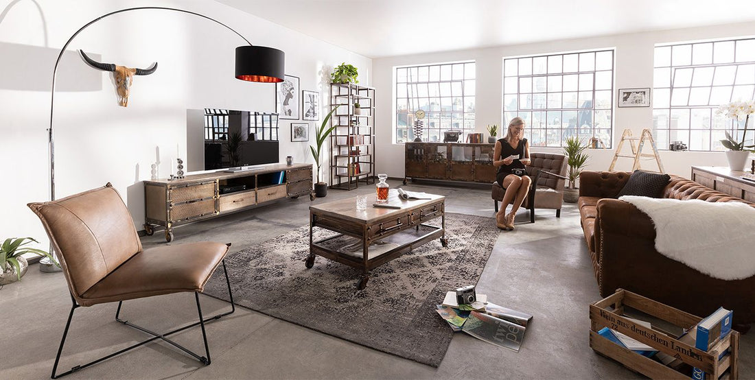 Muebles Estilo Industrial: Versatilidad y Sostenibilidad en Diseño