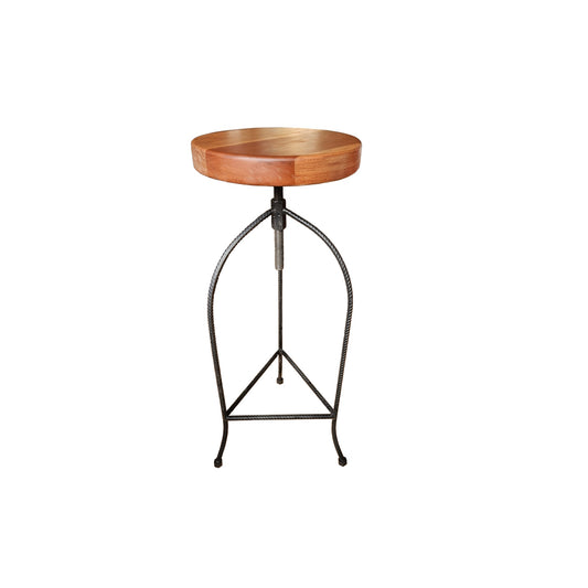 Taburete de Roble con altura ajustable  BALZAC