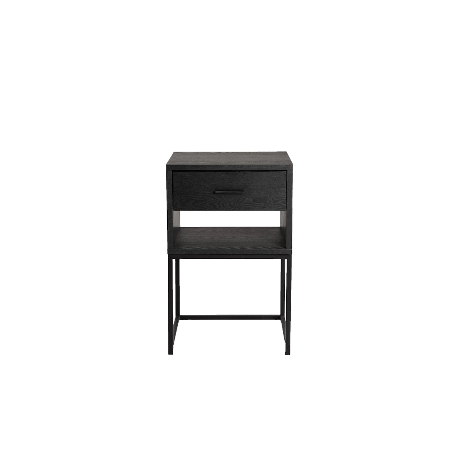 Velador rattan industrial NIEBLA - vista frontal