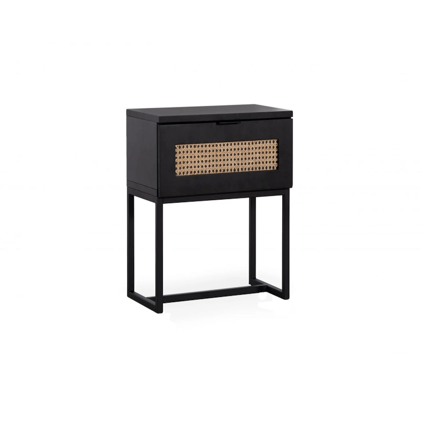 Velador rattan industrial MILLANTU - vista frontal