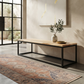 Banqueta Industrial de roble  BUCAREST - Fabricada en Chile, Llega Armada