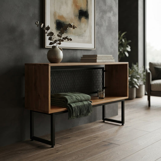 Arrimo Industrial BARANYA en Roble - Fabricado en Chile, Llega Armado