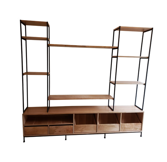 RACK ESTILO INDUSTRIAL ODDA